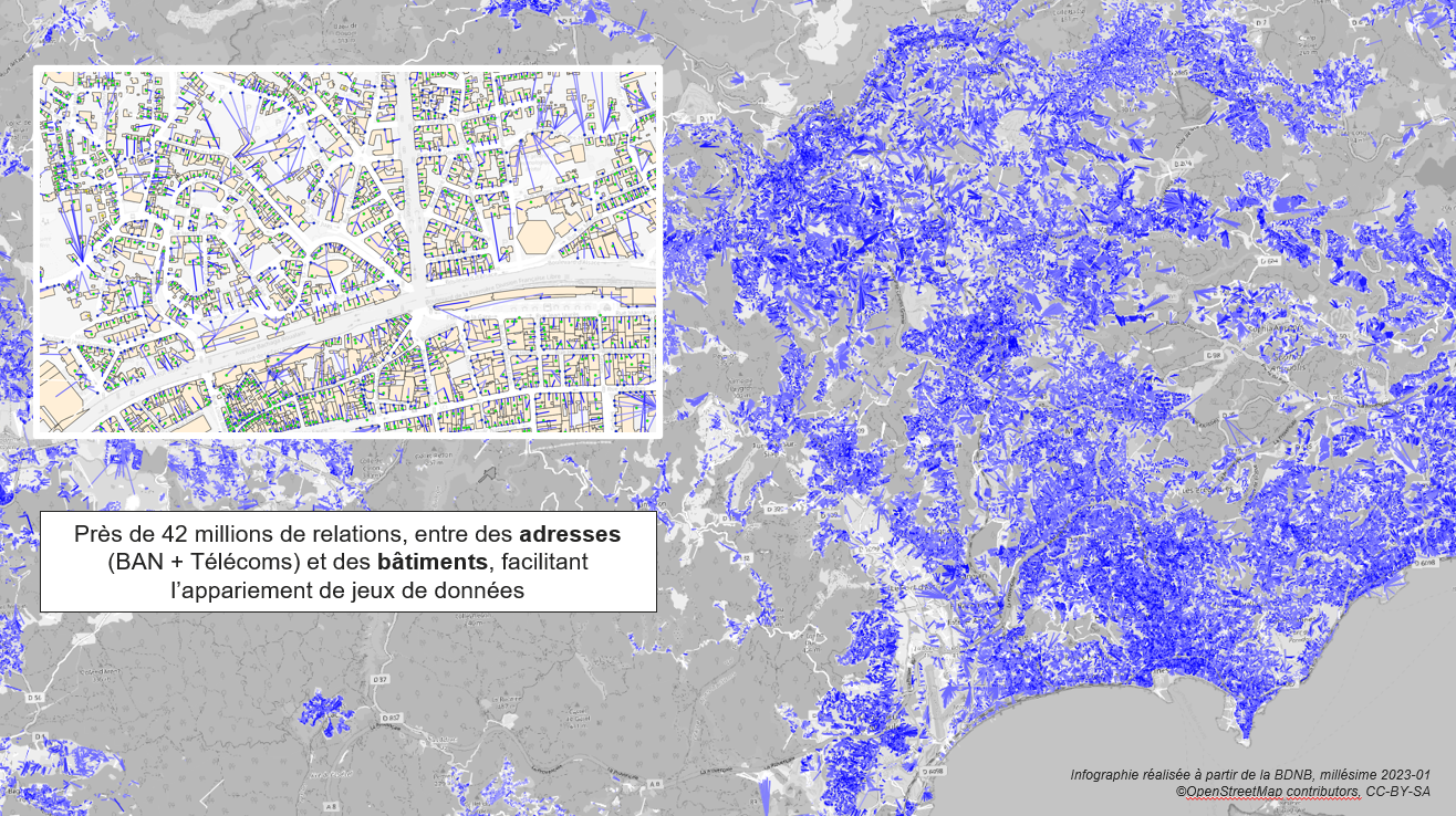 adresses et bâtiments